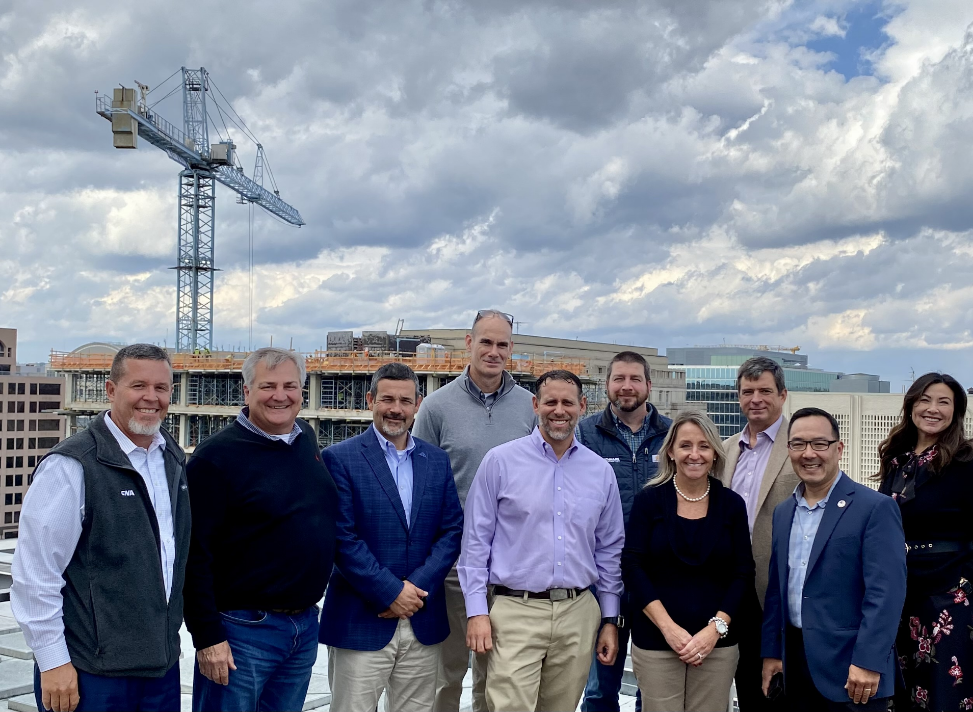 group of people outside