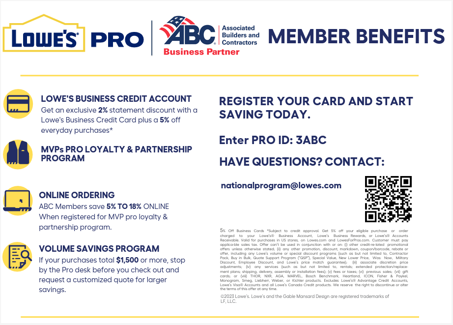 ABC National > Membership > Member Discounts > Lowes_2023