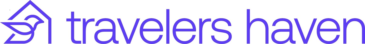Travelers-Haven Logo - Blue